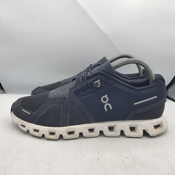 On Cloud 5 Womens 8.5 Black Shoes Athletic Outdoors Walking Lightweight Running - Picture 13 of 14